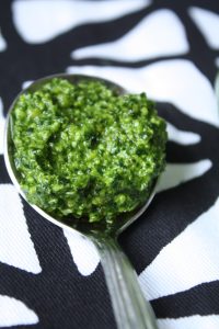 atl, atlanta, food, basil pesto, summer